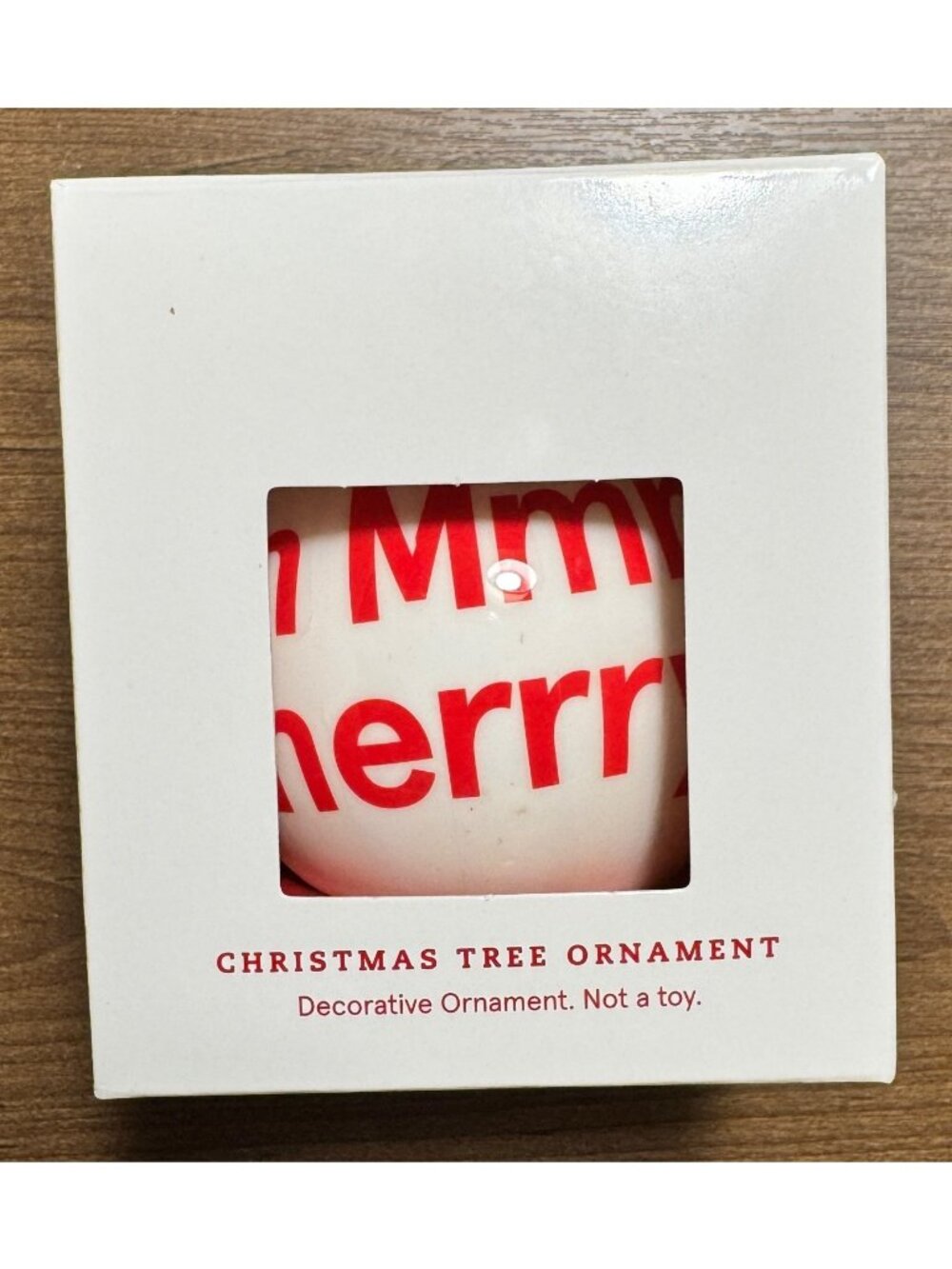 2022 Chick-Fil-A Holiday Ornament With Ribbon & Charm MMM MMM MMMerry NIB